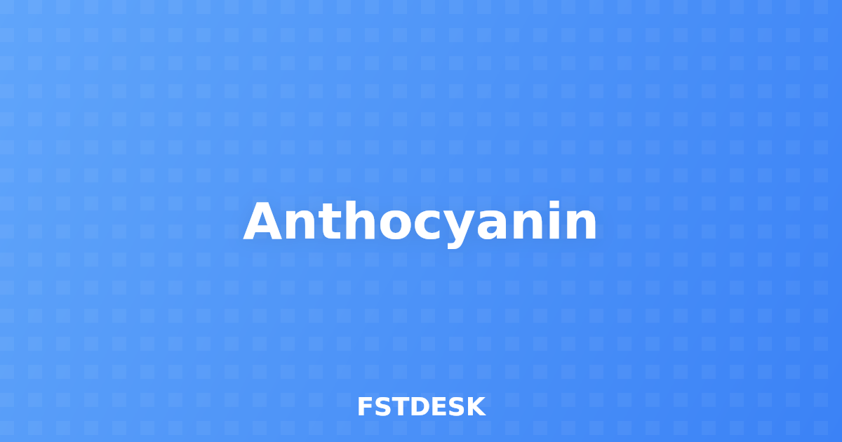 Anthocyanin