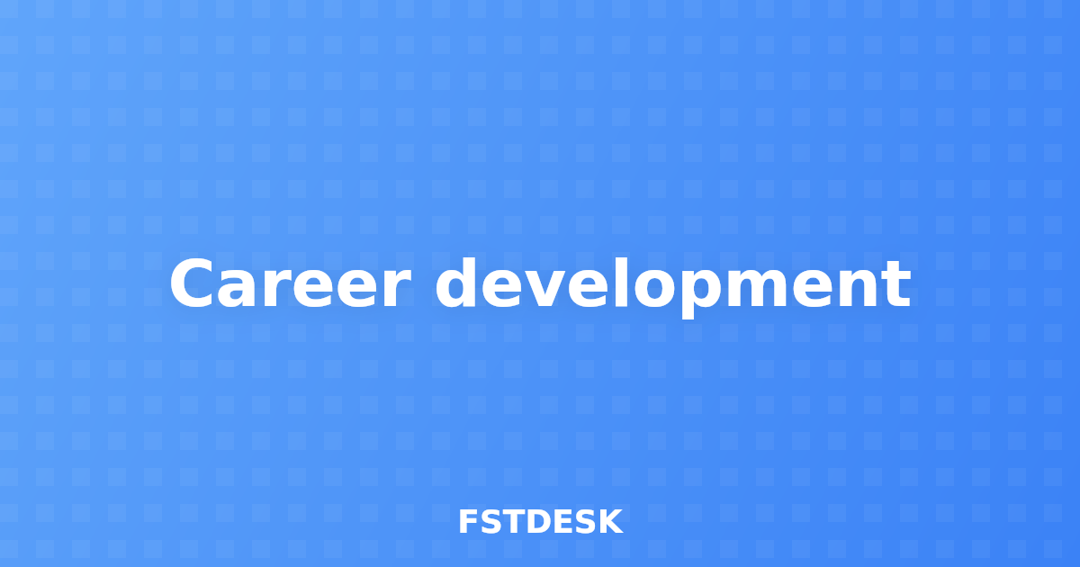 Career development