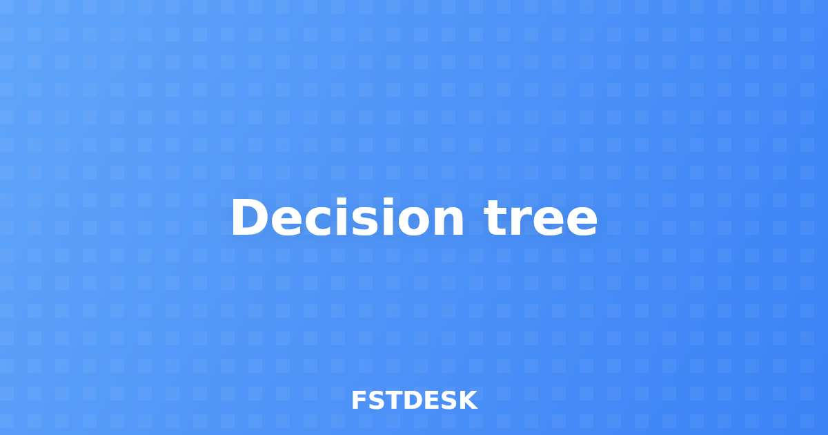 Decision tree