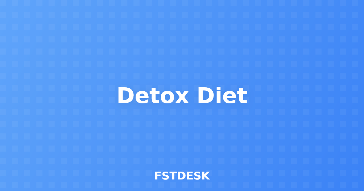 Detox Diet