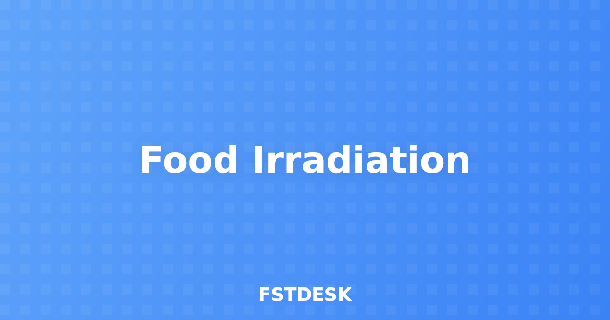 Food Irradiation