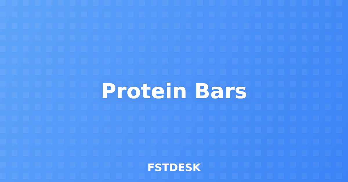 Protein Bars