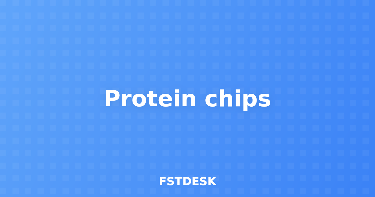 Protein chips