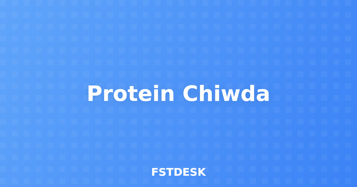 Protein Chiwda