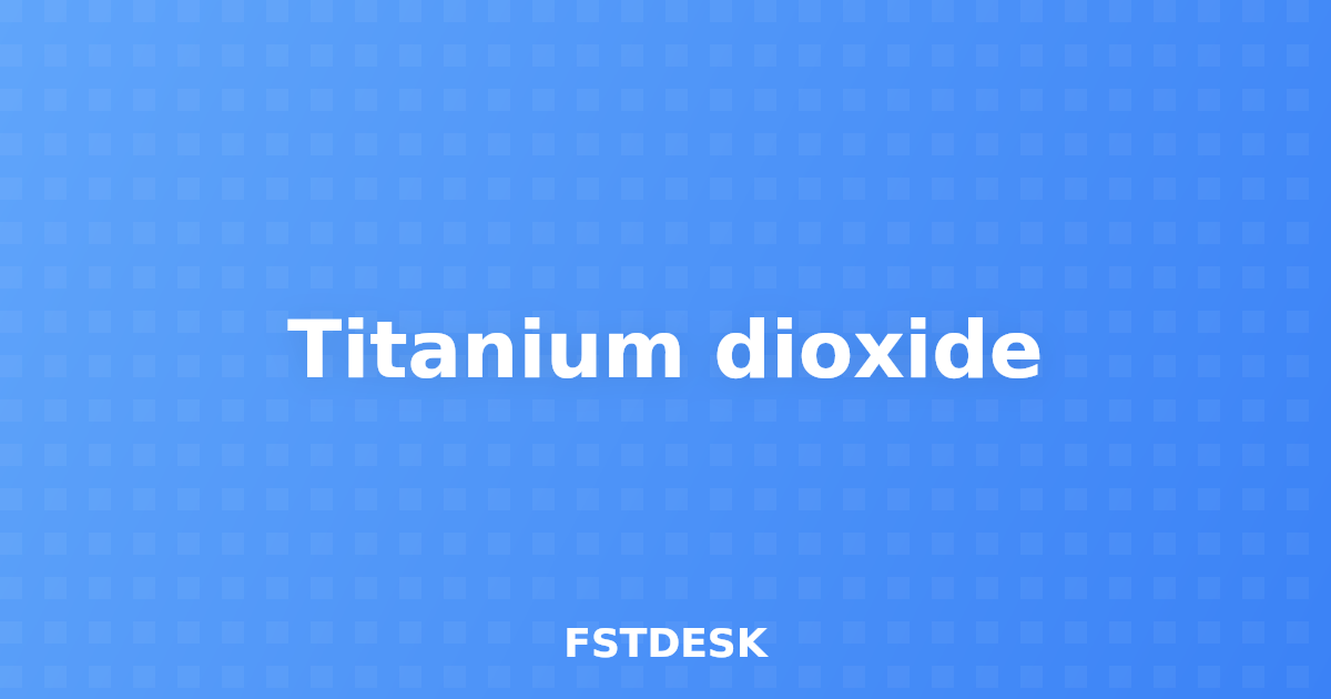 Titanium dioxide