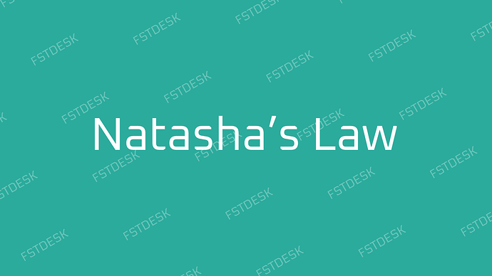Natasha’s Law